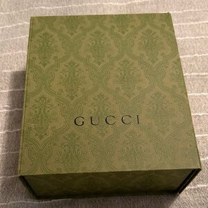 Gucci authentic Olive Green Decorative Box